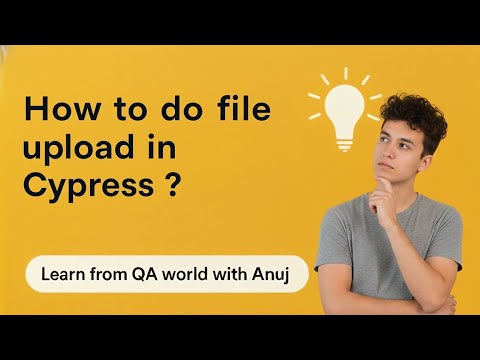 How to do File upload in Cypress