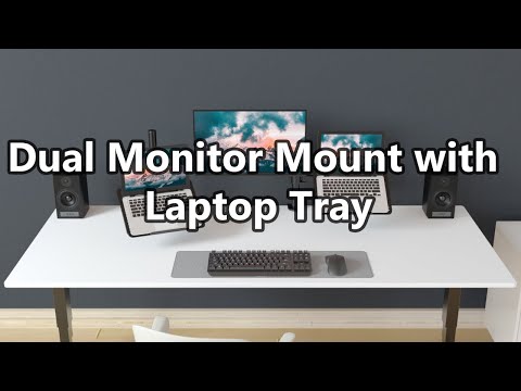 WALI Ergonomic & Clean Laptop Desk Mount