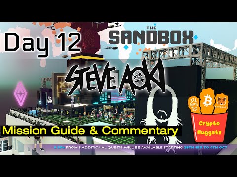 The Sandbox Season 3 | Steve Aoki Playhouse | Gameplay & Commentary | Metazoo Locations | Day 12