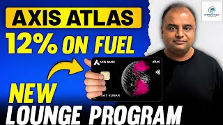 Best Credit Card for Fuel - Axis Atlas Credit Card | New Lounge Program of Axis Atlas Credit Card 