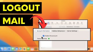 How to Logout of Mail In Macbook Air / Pro or iMac