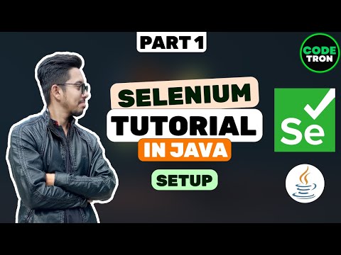 Selenium JAVA Tutorial Setup part 1 for Beginners