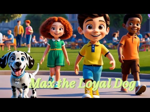 Max and the Loyal Dog "Fun Cartoons for Kids |Animated Stories, Learning Videos & Bedtime Adventure"