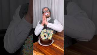 How to make the best CHOCOLATE and SPRINKLES 67 for grandpa's birthday cake?😅❤️🍰| CHEFKOUDY
