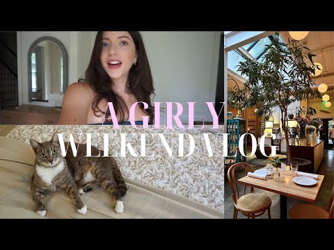 WEEKEND VLOG: new furniture, thrifting fall fashion, girl talk