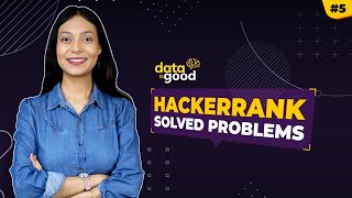 SQL Hackerrank Practice Test 5 | SQL for Beginners