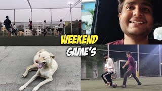 Enjoying Weekend Games (Turf) | Pune 6-Month College Internship Ongoing | Last Semester of BTechLife