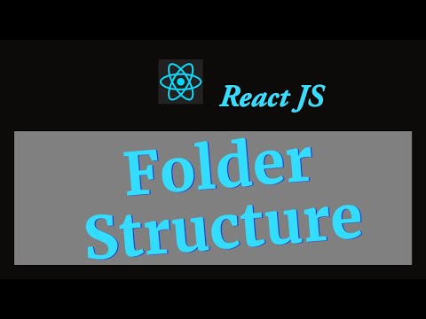 ReactJS Tutorial - Folder Structure | ReactJS for Beginners | ReactJS Coding | React Tutorial...
