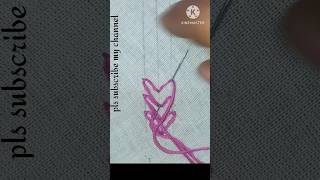 New Border design stitching #shortsviral #handembroidey