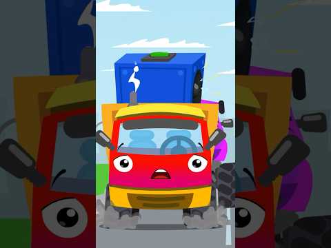 🚚 Yellow Truck vs Monster Truck! 🚛 | Tiki Taki Dessins Animés #animation #carcartoon #cars