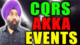 CQRS for in AKKA Framework for Event Sourcing