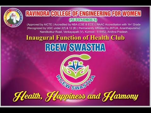 RCEW - HEALTH CLUB- "SWASTHA"