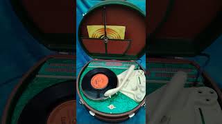 Soviet volga Valve portable record player 1957