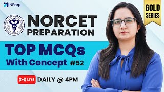 NORCET 10 Preparation | RRB | SGPGI | KGMU 💛GOLD Series | MSN & Pharma By Pooja Mam