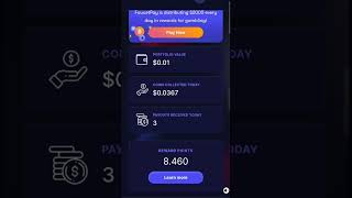 Journey of my first dollar in crypto faucet #day 1 microwallet #crypto #faucetpay #faucet #bitcoin