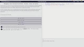 Debugging: Catch Unclosed Parentheses, Brackets, Braces and Quotes
