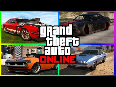 5 BEST MUSCLE CARS FOR HANDLING In GTA 5 Online!