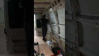 FRAMING THE WALLS In my van | Van Build | Camper Van #vanlifeconversion #vanlife #diy