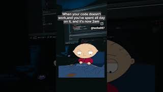 Only coder can relate to this😢 #programming #techworld #codinglife #codermeme