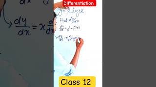 find derivative |Differentiation class 12|derivative class 12 |Calculus class 12| #calculus #shorts