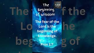 Daily Proverbs 1:7 #biblewisdom #christianlife #dailyscripture #proverboftheday