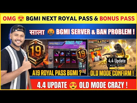 BIG UPDATE 😍 Next Royal Pass Bgmi | Bgmi id Ban | Bgmi Old Mode Return | A19 Royal Pass & Bonus Pass