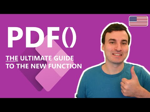 [New in PowerApps] The new PDF() function is a gamechanger