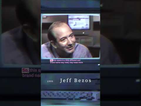 Bezos explains who will win AI in 1999