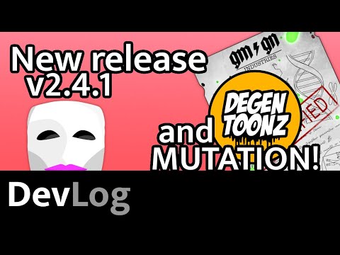DevLog - New release and token for NFT mutation