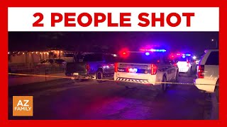Shooting leaves 2 hurt in west Phoenix