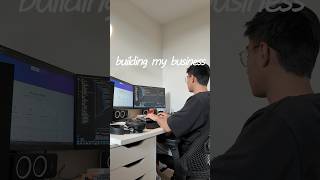 My dev journey of building a business #programmer #developer  #business #vlog #devvlog  #dayinalife