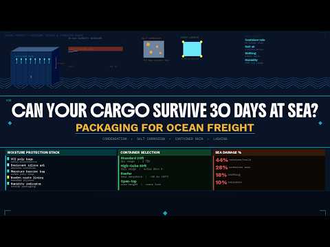 Packaging for Ocean Freight — Moisture, Long Transit, Container Conditions, and Export Protection