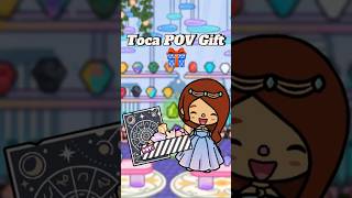 Toca POV Gift 🎁 || Gems Exhibition 💎#tocaboca #tocalifeworld #tocagiftcheck