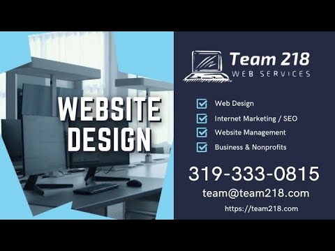 Redesigning Your Website - Team 218 Web Services