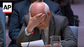 Palestinian ambassador gets emotional talking about children deaths in Gaza