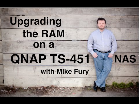 Upgrading the RAM on a QNAP TS-451 NAS