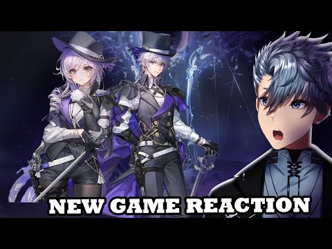 NEW GACHA GAME?? -  Silver Palace Trailer React