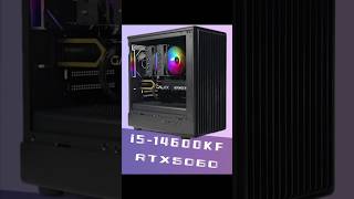 Intel i5-14600KF🥶 with RTX5060🥵 #pcbuild ASMR #shorts #gamingpc