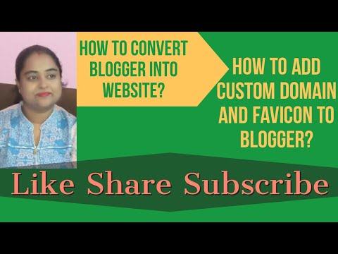 How to Add Custom Domain to Blogger/ How to create and add favicon to Blogger/ SEO Tips for Beginner