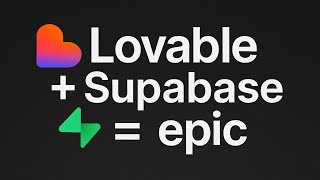 Build a Full Stack App in MINUTES with Lovable + Supabase 🔥 (No Backend Hassle!)