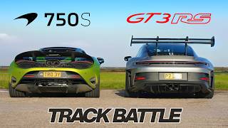 GT3 RS vs 750S — The Ultimate Track Battle!