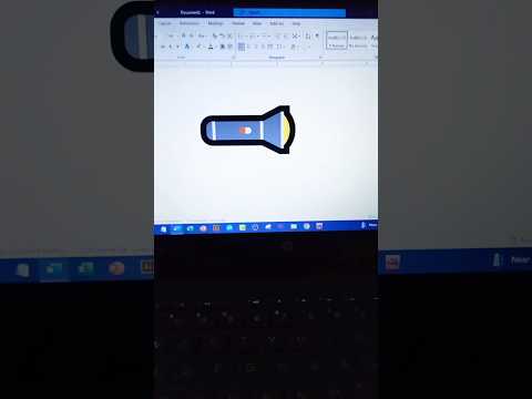 MS-Word shortcut symbols key in touch light#shorts#tipsandtricks