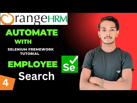 Automate Employee Search by Username in OrangeHRM | Step-by-Step Tutorial