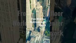 #newyorkcityview #oneworldobservatory #nyc #102ndfloor #lifeinamerica #shorts