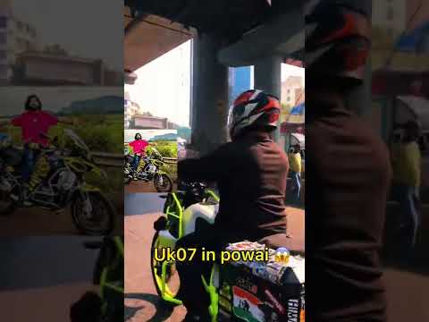 Wait 😱😱for Uk07 spotted at powai mumbai #shorts #viral #uk07rider #foryou #youtubeshorts