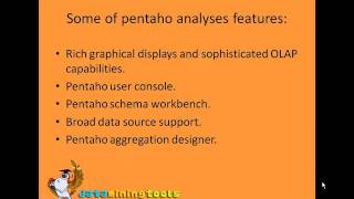 Introduction to Pentaho