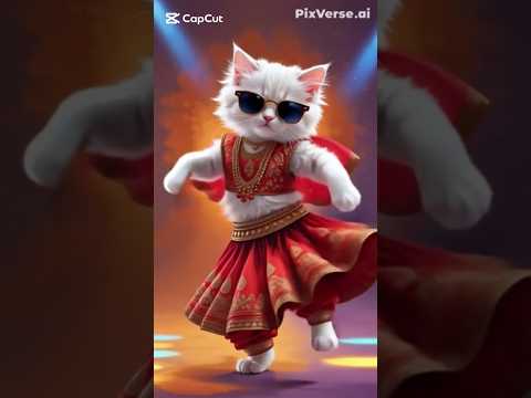 "🎶 When the beat drops, the paws pop! 🐾💃 #DancingCat #TooCute #FurryGroove" #catsdontdance