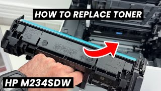 HP LaserJet MFP M234sdw: How to Replace the Toner Cartridge