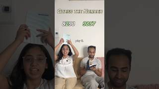 Guess the Number challenge 🔢🤪 #shorts #challenge #trending
