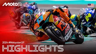 Moto2™ Race Highlights 💪 | 2024 #MalaysianGP